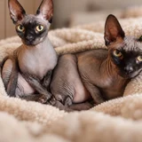 Сфинксы (мальчик и девочка) — Chihuahua, Mexican hairless (photo 1)