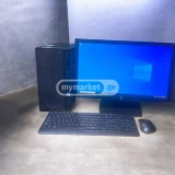 Настольный компьютер HP — desktop computer, monitor, screen (photo 1)