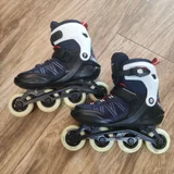 Роликовые коньки 43 размер — knee pad, disk brake (photo 1)