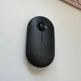 Розовая мышь Logitech Pebble (радио и блютуз) — mouse (photo 3)