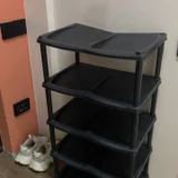 Обувница черно-белая — file, bookcase (photo 3)