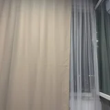 Шторы блэкаут светлый беж 190x283 (photo 3)