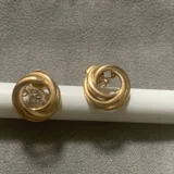 Серьги серебро позолота — loupe, binoculars (photo 3)