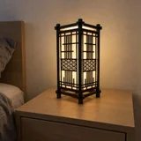 Лампа-фонарь с японским узором — crib, shoji (photo 1)