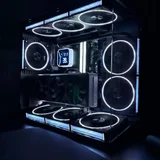 Игровой компьютер Ryzen 7 7800X3D, RTX 5070, 32GB RAM, 1TB SSD — loudspeaker, CD player, projector (photo 2)