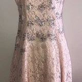 Брендовое вечернее платье — overskirt, hoopskirt (photo 1)