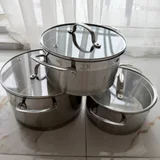 Кастрюли 3 шт — washbasin, espresso maker, mixing bowl (photo 3)