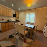 Загородный дом в Чакви, 2 спальни — restaurant, dining table (photo 1)