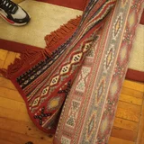 Зеленый ковер-палас 80х3 м — prayer rug, wallet (photo 1)