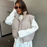 Жилет с добавлением шерсти — bath towel, fur coat (photo 2)