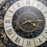 Часы настенные 40х40 см — magnetic compass, sundial, analog clock (photo 1)