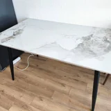 Стол 130х80 см из керамогранита — dining table, studio couch (photo 1)