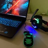Игровой ноутбук Asus TUF Gaming F17 с аксессуарами — mouse, notebook, laptop (photo 1)