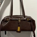 Новая коричневая сумочка — purse, mailbag (photo 2)