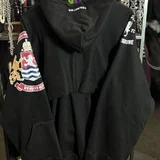 Зип-худи оверсайз M-L с кепкой в подарок — abaya, sweatshirt (photo 2)