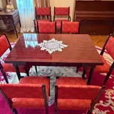 Комплект мебели: обеденный стол, шифоньер, диван и шкаф — dining table, restaurant (photo 2)