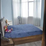 Квартира 2+1 на улице Лермонтова, 103 — studio couch, four-poster (photo 4)