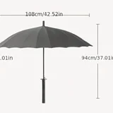 Зонт-катана с автоматическим раскрытием — umbrella (photo 5)