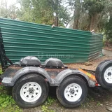 Прицеп-лафет — trailer truck, tile roof (photo 1)