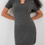 Трикотажное платье Zara — wool, cardigan, maillot (photo 1)