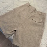 Классические удлиненные шорты — sweatshirt, jean, wool (photo 5)