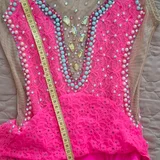 Купальник для художественной гимнастики — velvet, cardigan (photo 2)