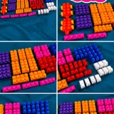 Набор крупных цветных блоков-конструкторов — abacus (photo 3)