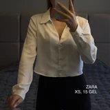 Корсетный топ ZARA — lab coat, Windsor tie, sweatshirt (photo 1)