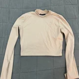 Топ голубой Zara — sweatshirt, jersey (photo 2)