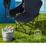 Набор для выхода на природу (3 стула и столик) — folding chair, caldron (photo 3)