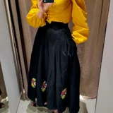 Джинсы Mom O'stin — overskirt, academic gown (photo 5)