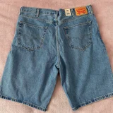 Шорты Levi’s 469 Loose — jean, miniskirt (photo 3)