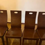 Деревянные стулья, 4 шт — cleaver, folding chair (photo 1)