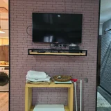Квартира с ремонтом, мебелью и техникой, 39 кв.м — home theater, television, entertainment center (photo 4)