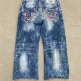 True Religion Vintage Straight Jeans и ремень Ben Davis — jean (photo 1)