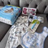 Детские вещи — diaper, bib (photo 3)