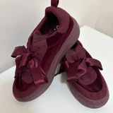 Бархатные кроссовки Zara для девочки р. 36 — sandal (photo 3)