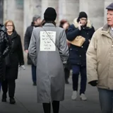 Женское пальто M-L — trench coat, bearskin, vestment (photo 2)
