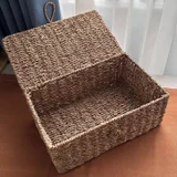 Вязаная шкатулка — hamper, dishrag (photo 1)
