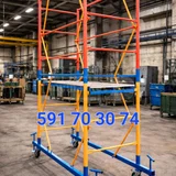 Мобильная строительная вышка-тура на колесах — horizontal bar (photo 2)