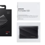 Внешний SSD Samsung Portable T9 1TB Black — packet (photo 1)