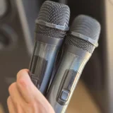Башенные колонки Intex TW 11804 FMUB — microphone (photo 2)