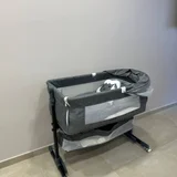 Детская кроватка с матрасом — waffle iron (photo 1)