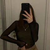 Новый лонгслив сеточкой — sweatshirt (photo 1)