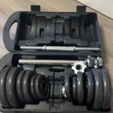 Гантели / Штанга разборные, стальные — carpenter's kit, dumbbell (photo 3)