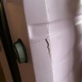 Чемодан фиолетовый M (с трещиной) — shower curtain, Windsor tie (photo 3)
