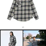 Рубашка American Retro Plaid — trench coat, poncho (photo 2)