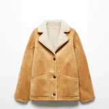 Дубленка-куртка MANGO — wool, fur coat, velvet (photo 5)