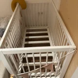 Детская деревянная кроватка — crib, cradle (photo 1)