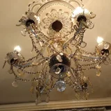 Комплект антикварных хрустальных светильников (photo 4)